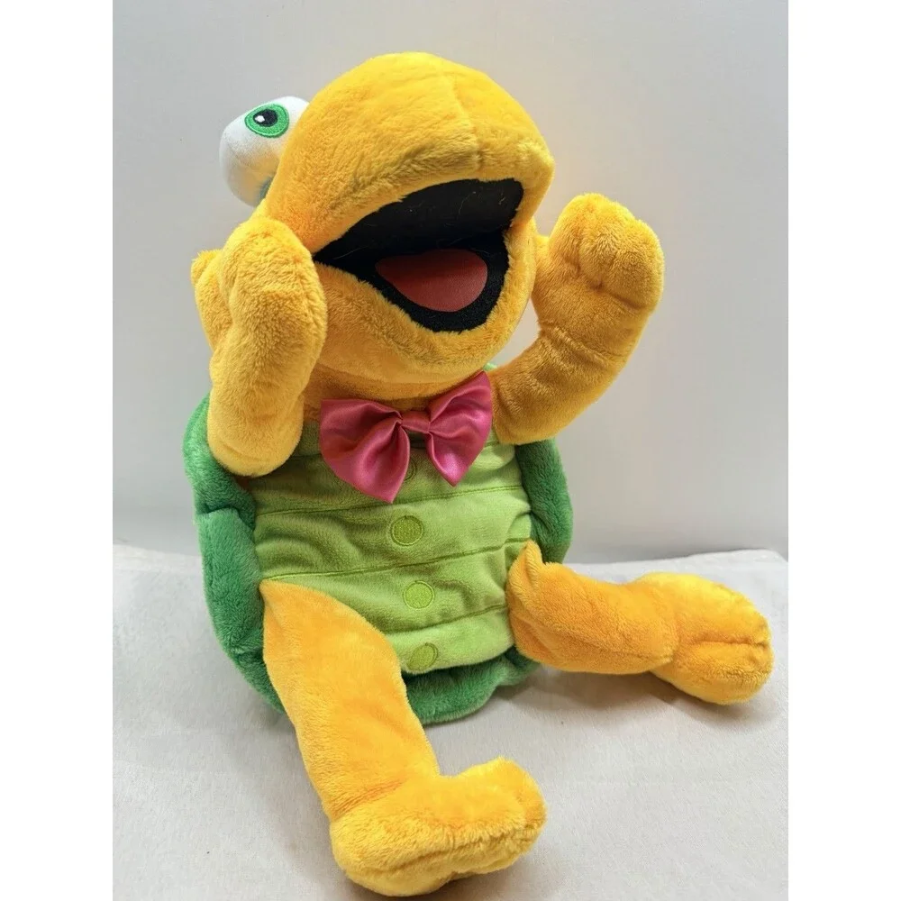 Terry Fator  Winston Green Turtle Full Body Plush Stuffed Hand Puppet 15” AGT